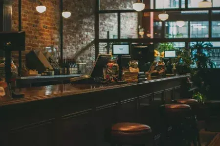 Interior of the Barbary Coast Cannabis Lounge